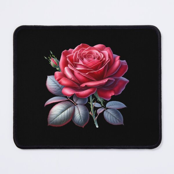 Item preview, Classic Red Rose Bloom – Elegant Floral Artwork designed and sold by artedigital99.