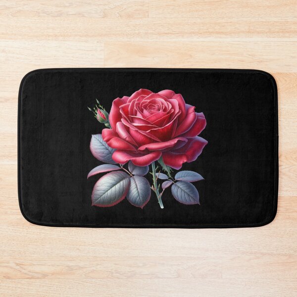 Item preview, Classic Red Rose Bloom – Elegant Floral Artwork designed and sold by artedigital99.