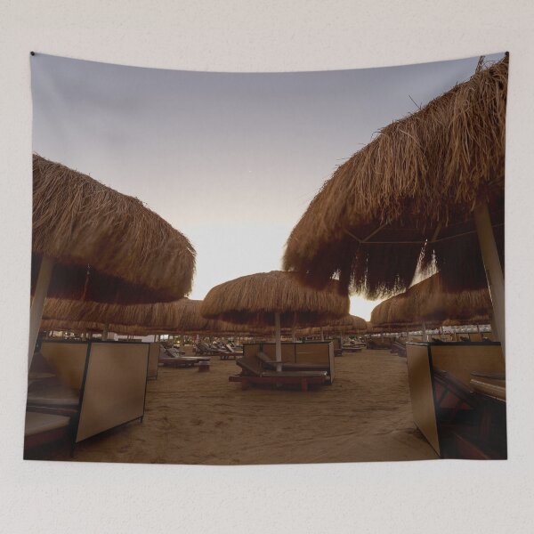 Item preview, Sunshade windy evening. Hurghada 2026 designed and sold by Jouko Lehto Photography.