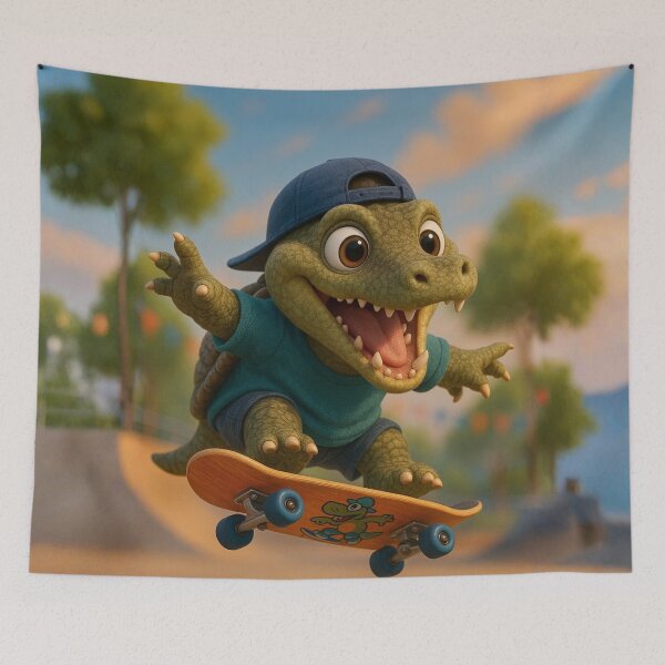 Item preview, Skater Rhamphosuchus designed and sold by Sillytoe.