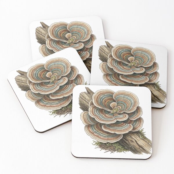 Item preview, Turkey Tail Mushroom  designed and sold by Chaoscience.