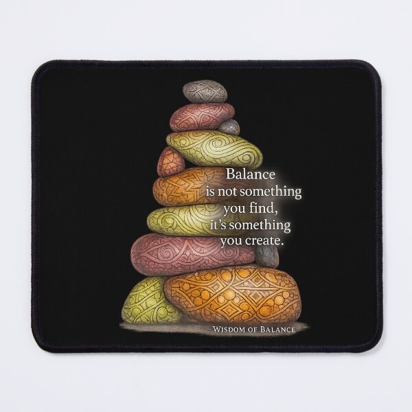 Item preview, Balance quote art  designed and sold by Natart1004.