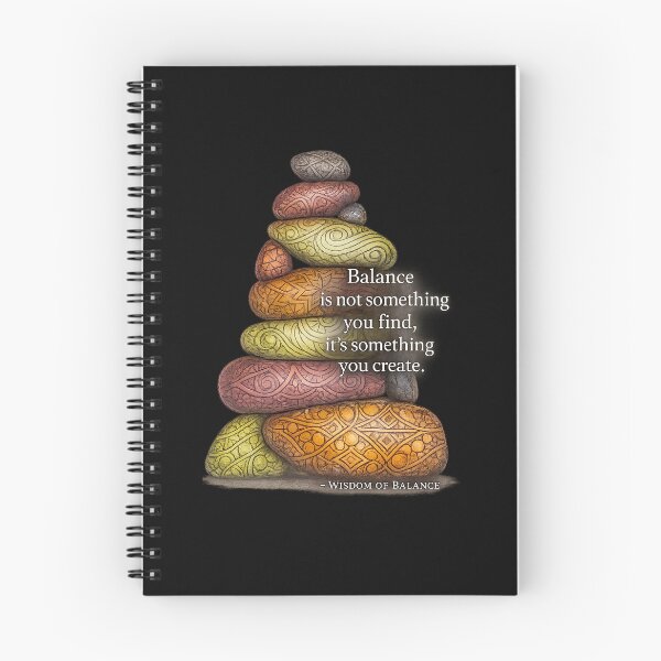 Item preview, Balance quote art  designed and sold by Natart1004.