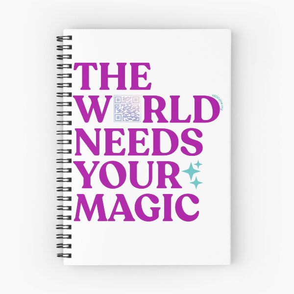 Item preview, The World Needs Your Magic Inspirational Quote designed and sold by Bethehealing.