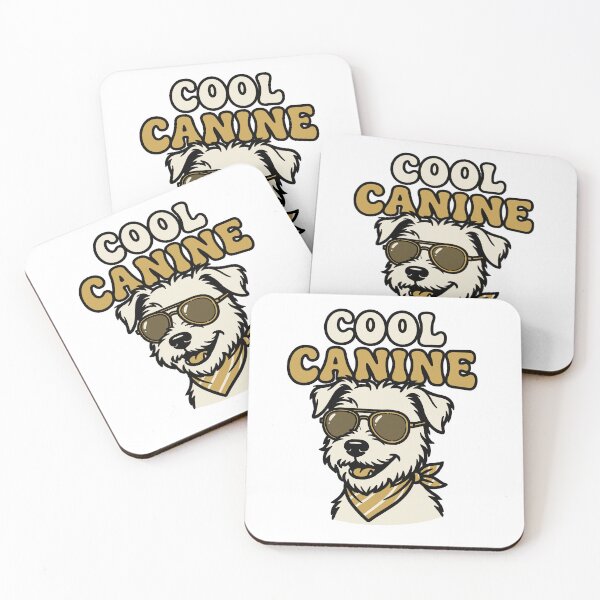 Item preview, Cool Canine Retro Dog with Sunglasses and Bandana designed and sold by world_iteration.