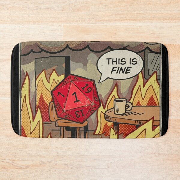 Artikelvorschau, DND RPG Lustiger kritischer Fehlschlag: Das ist ein feines Meme, ein natürlicher. entworfen und verkauft von DungeonAtelier.
