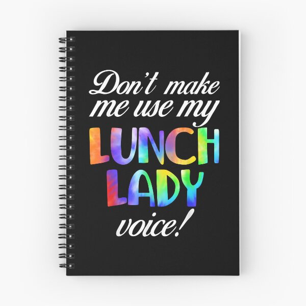 Item preview, Don't Make Me Use My Lunch Lady Voice Volunteer Tie Dye designed and sold by Goleon12.