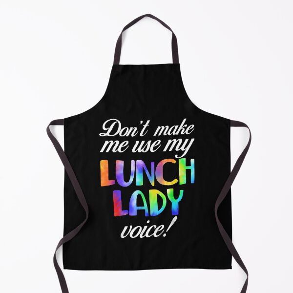 Item preview, Don't Make Me Use My Lunch Lady Voice Volunteer Tie Dye designed and sold by Goleon12.