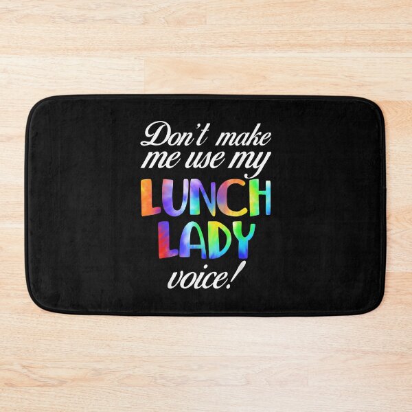 Item preview, Don't Make Me Use My Lunch Lady Voice Volunteer Tie Dye designed and sold by Goleon12.