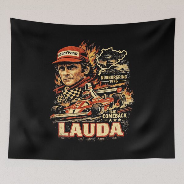 Item preview, Niki Lauda Nürburgring 1976 designed and sold by TheArtOfCar.