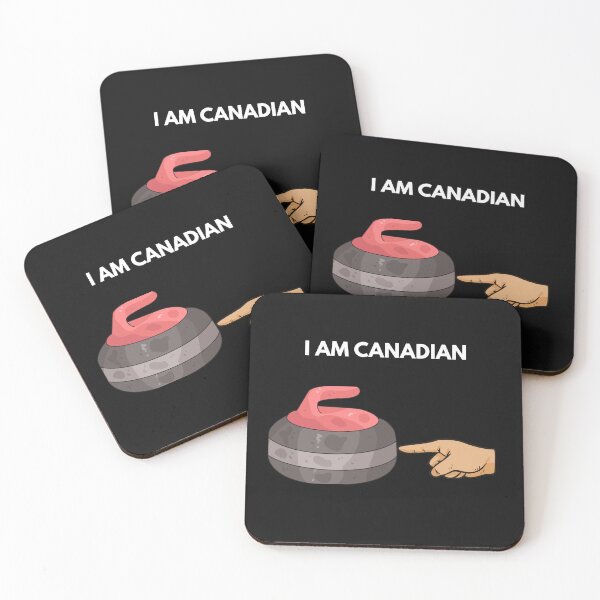 Item preview, Canadian Curling I Didn't Touch It designed and sold by tyrannosaurus t'z.