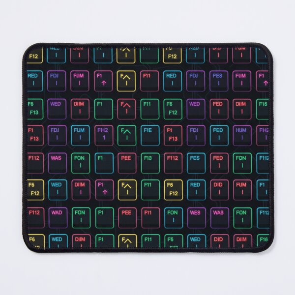 Item preview, Colorful Keyboard Matrix designed and sold by StickVerse by Owais.