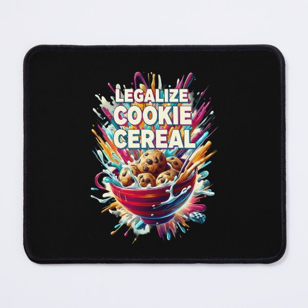 Item preview, Legalize Cookie Cereal – Funny Cookie Cereal Breakfast Design designed and sold by Art-Arcade6.