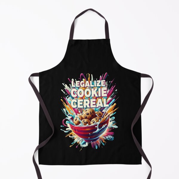 Item preview, Legalize Cookie Cereal – Funny Cookie Cereal Breakfast Design designed and sold by Art-Arcade6.