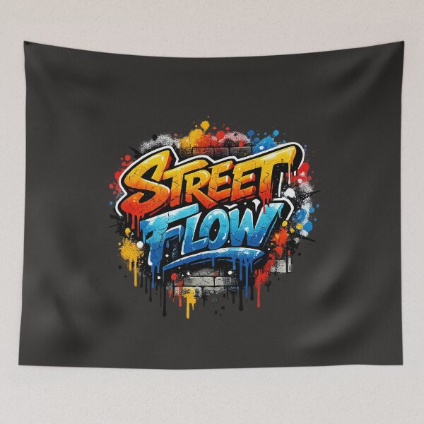 Item preview, Street Flow Urban Graffiti Vibe designed and sold by Thaivi Design.