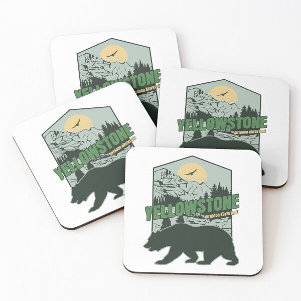Item preview, Yellowstone National State Park Classic T-shirt Sticker designed and sold by ThinkNature!.