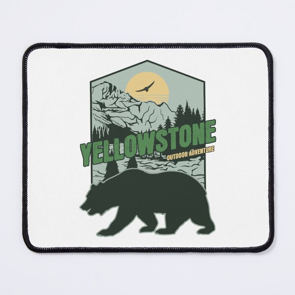 Item preview, Yellowstone National State Park Classic T-shirt Sticker designed and sold by ThinkNature!.