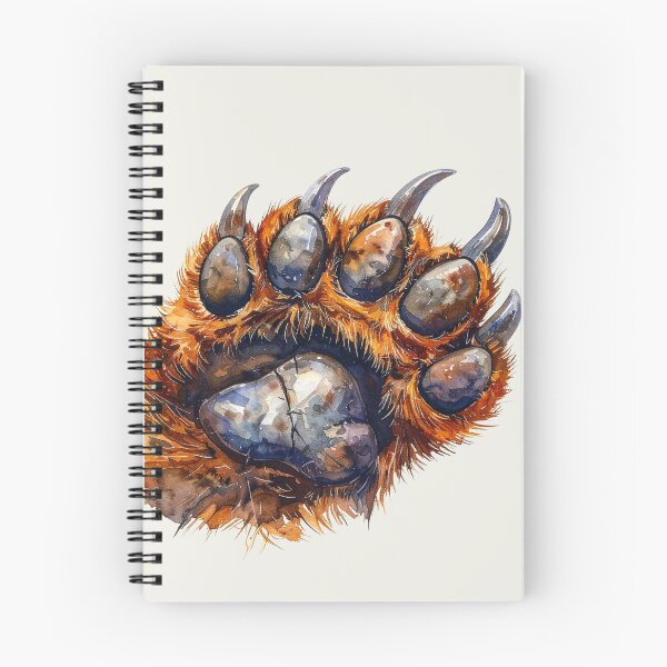 Item preview, Bear's claw in watercolor style designed and sold by LiskoDesign.