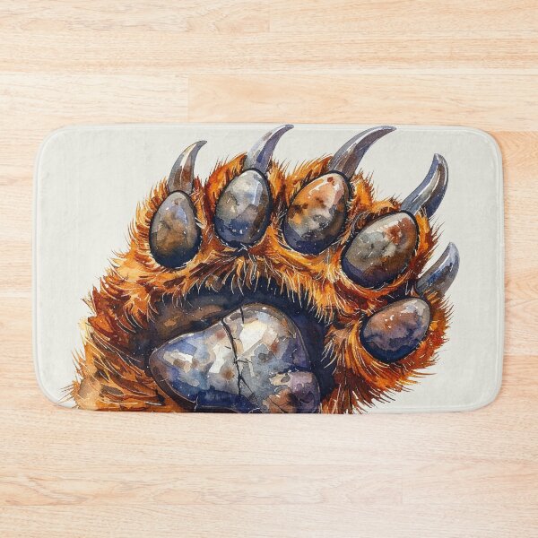 Item preview, Bear's claw in watercolor style designed and sold by LiskoDesign.