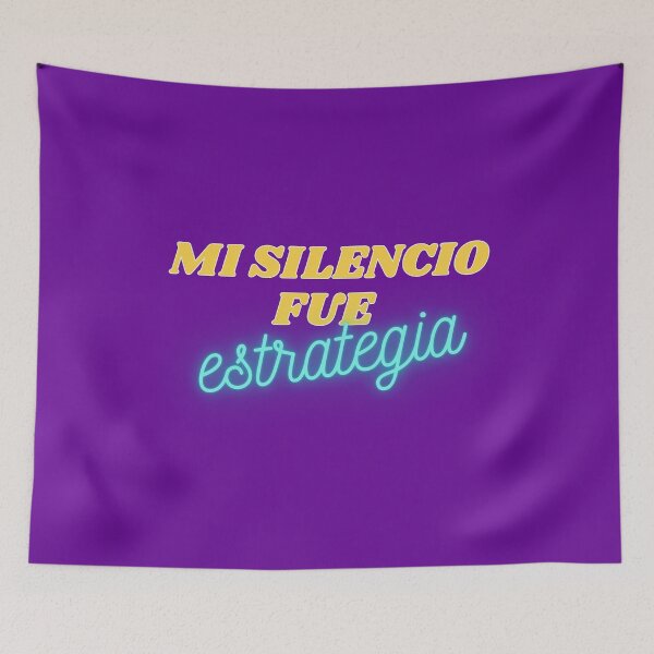 Item preview, MI SILENCIO FUE ESTRATEGIA designed and sold by royaltking100.