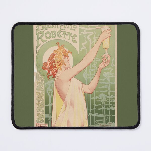 Item preview, Vintage Absinthe Robette art nouveau Poster  designed and sold by blackdogshop.