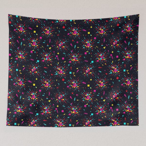 Item preview, Explosive Confetti Pattern designed and sold by StickVerse by Owais.