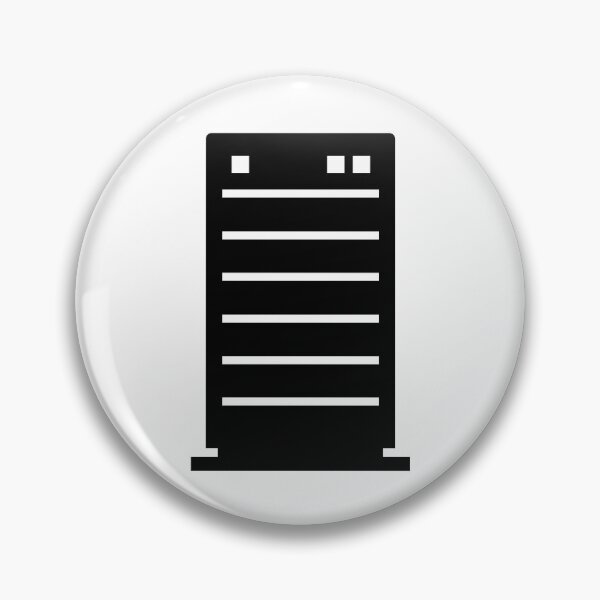 Item preview, IBM Mainframe Icon – Retro Computing Minimalist Tech for Programmers & Sysadmins designed and sold by VoglR.