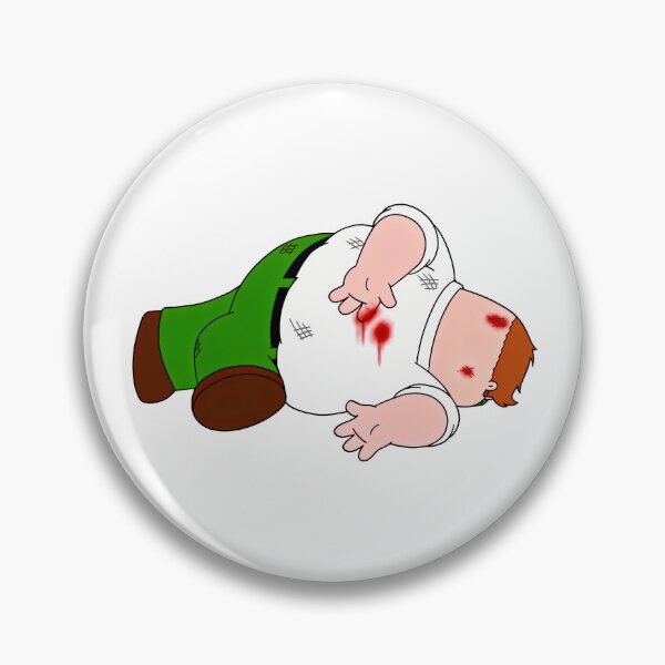 Item preview, peter griffin death pose designed and sold by aimthy-desire.