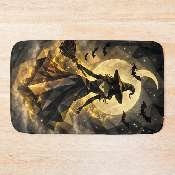 Item preview, Mystical Geometric Witch Under Moonlight designed and sold by Artozat.