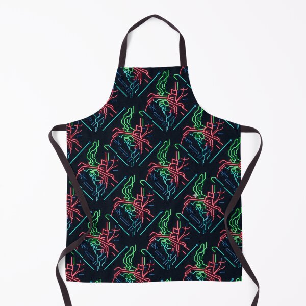 Item preview, Neon Circuitry Design designed and sold by StickVerse by Owais.
