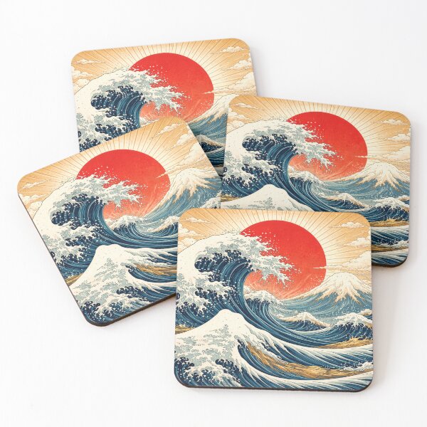 Item preview, Japanese sea waves  designed and sold by Kate1art.