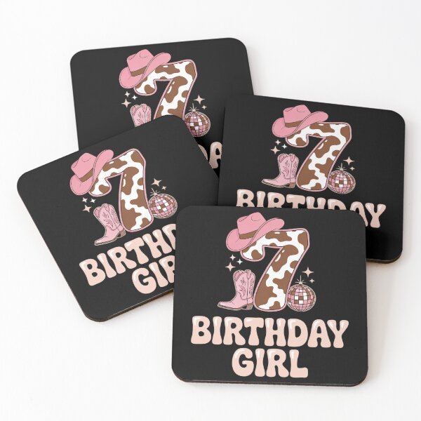 Item preview, 7th Birthday Girl Cowgirl Disco - Pink Rodeo 7 Years Old designed and sold by AmazingViews.