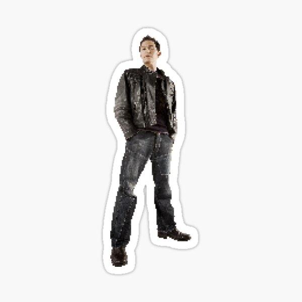 torchwood pixels - s1 owen harper Sticker