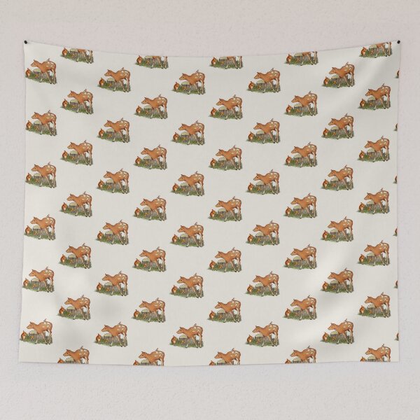 Item preview, Woodland Critters, Fawn, Bird, and Squirrel, Illustration designed and sold by JoyfulWhimsy.