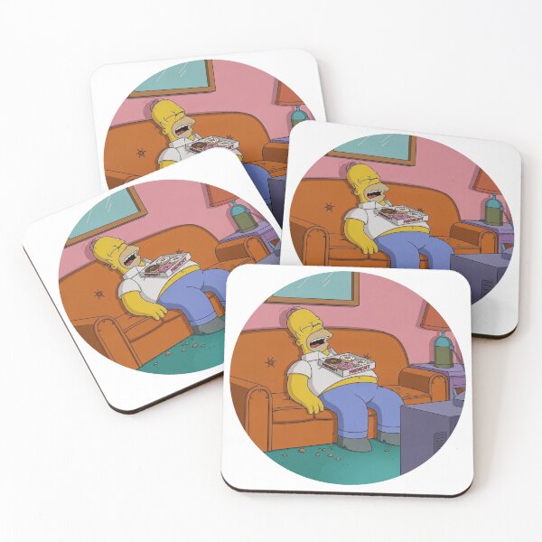 Item preview, Homer Sleeping with Donuts designed and sold by DohLab.
