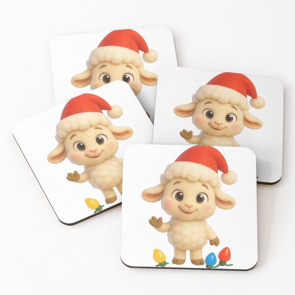 Item preview, Christmas Lamb Boy designed and sold by Sillytoe.