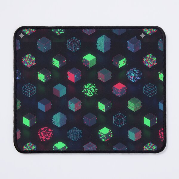 Item preview, Futuristic Cubic Pattern designed and sold by StickVerse by Owais.