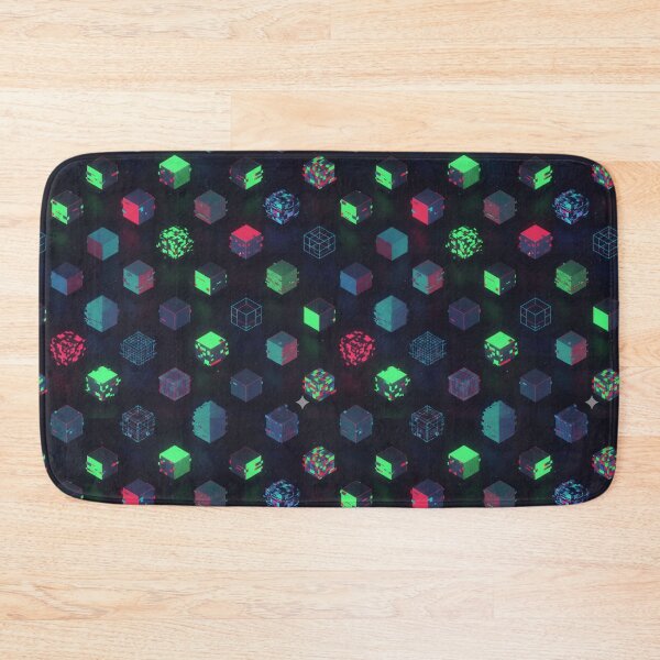 Item preview, Futuristic Cubic Pattern designed and sold by StickVerse by Owais.