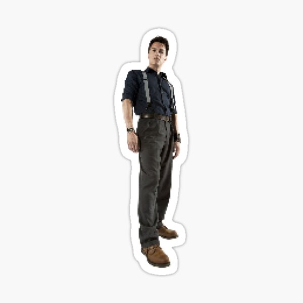 torchwood pixels - s1 jack harkness 2 Sticker