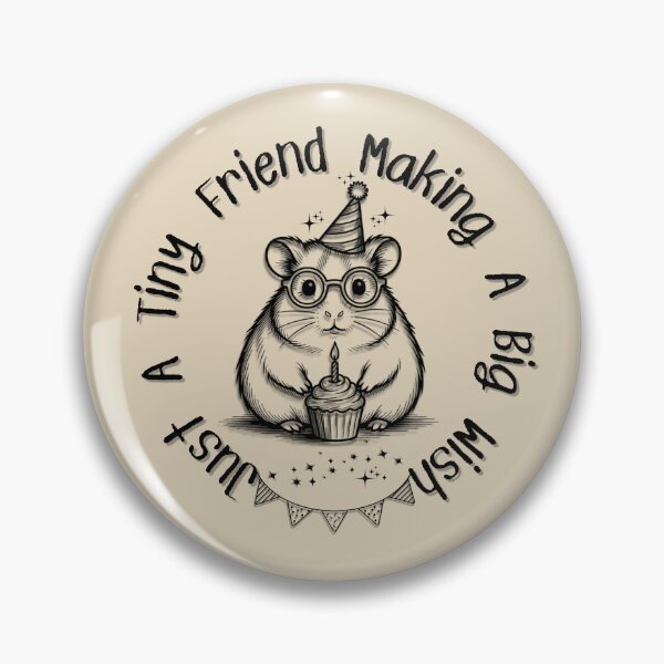Item preview, Cute Hamster Birthday Wish designed and sold by StoneybrokeM.