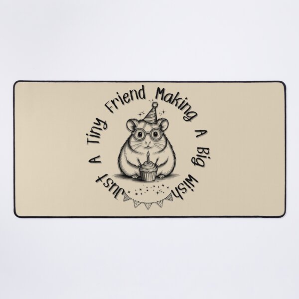 Item preview, Cute Hamster Birthday Wish designed and sold by StoneybrokeM.
