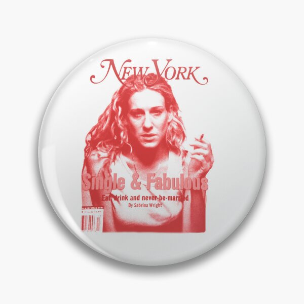 Item preview, Single and Fabulous Cover Sex and the City Carrie Bradshaw designed and sold by anoukbonnet.