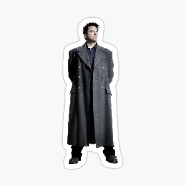 torchwood pixels - s3 jack harkness Sticker