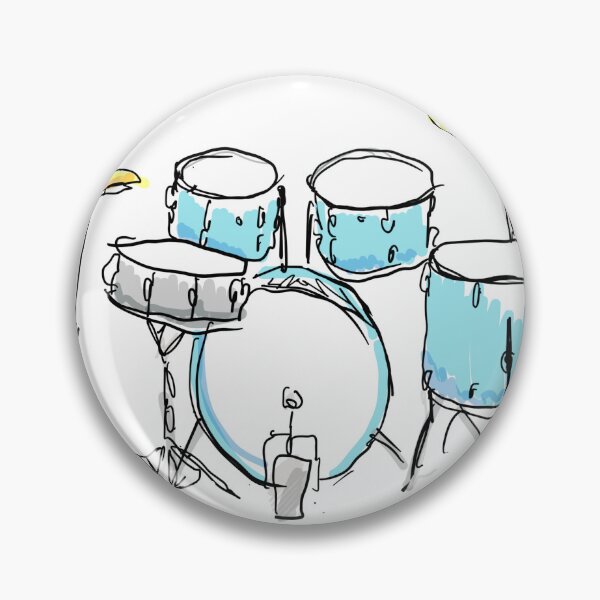 Item preview, Drums sketch #6 designed and sold by adoratioacademy.