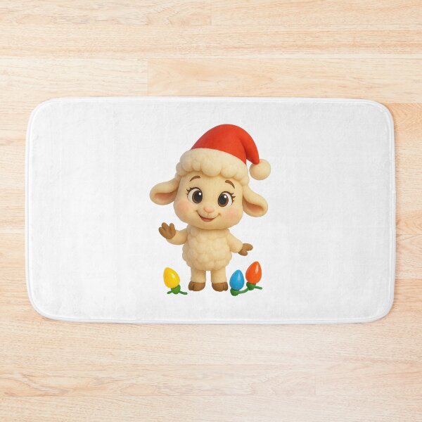 Item preview, Christmas Lamb Girl designed and sold by Sillytoe.