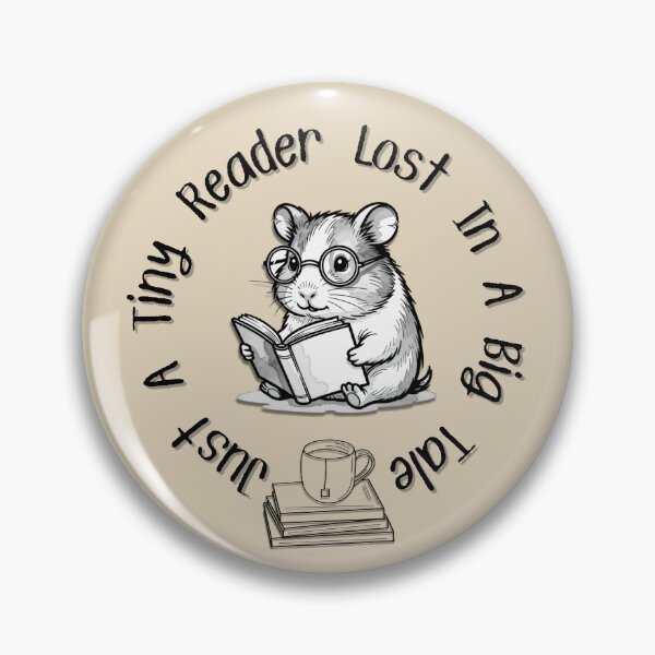 Item preview, Cute Hamster Reading designed and sold by StoneybrokeM.