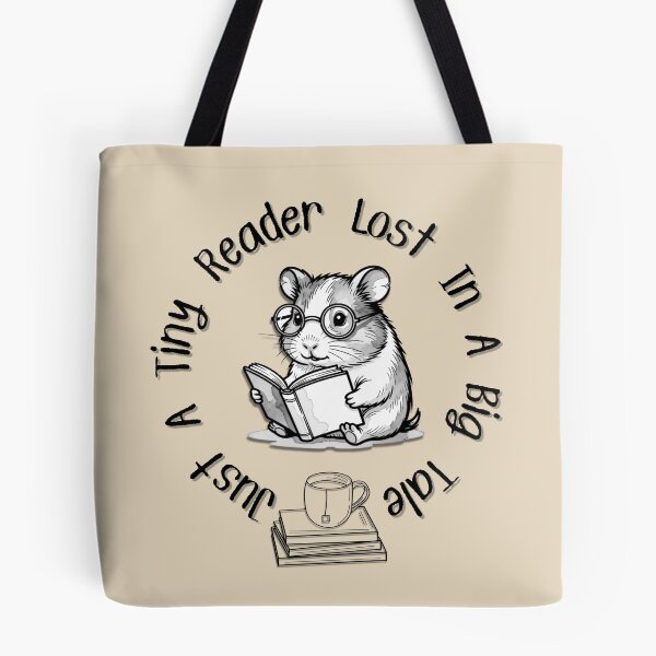 Item preview, Cute Hamster Reading designed and sold by StoneybrokeM.