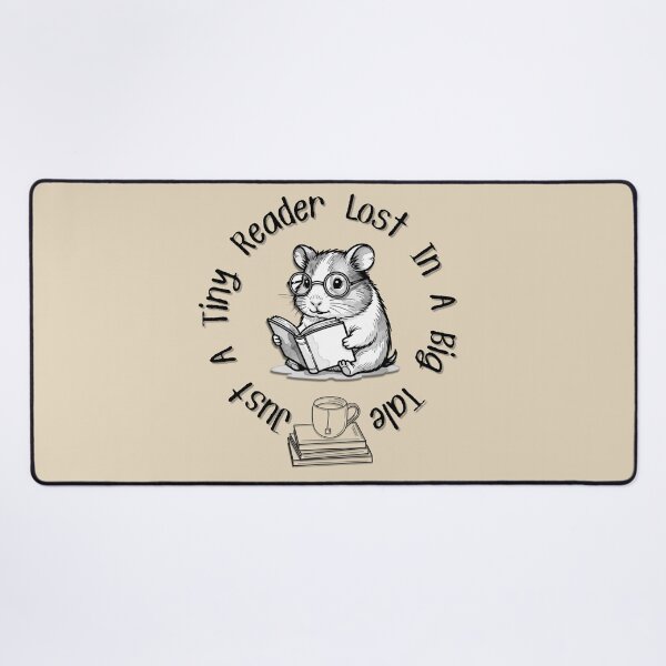 Item preview, Cute Hamster Reading designed and sold by StoneybrokeM.
