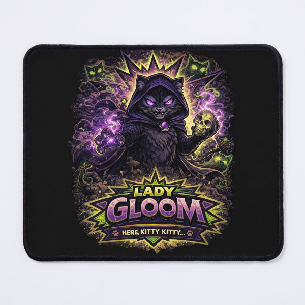 Item preview, Villain League Lady Gloom Here, Kitty Kitty Super Pet Villain League designed and sold by WildWonderfulWear.