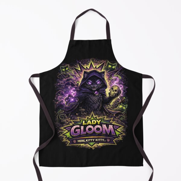 Item preview, Villain League Lady Gloom Here, Kitty Kitty Super Pet Villain League designed and sold by WildWonderfulWear.